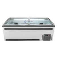  Tủ đông nằm trưng bày thực phẩm siêu thị HR-2100D