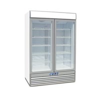Tủ Đông Đứng 2 Cánh Kính Iarp ASIA 115