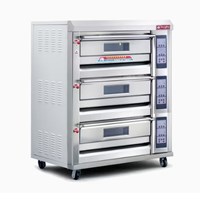 Lò nướng 3 tầng 6 khay dùng gas Hongling HLY-306DB