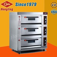 Lò nướng 3 tầng 6 khay dùng gas Hongling HLY-306E
