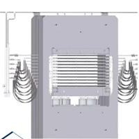 Máy ép nóng 10 lớp cho ván ép NYJ-900T