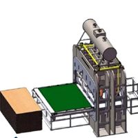 Máy ép nóng keo len và khuôn gỗ tùy chỉnh NYJ-400T