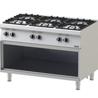 Bếp Âu 6 họng có chân đứng Nayati NGTR 12-75 ME