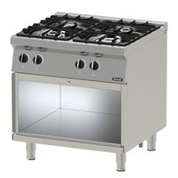 Bếp Âu 4 họng có chân đứng Nayati NGTR 8-75 ME