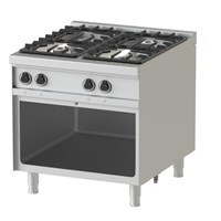 Bếp Âu 4 họng có chân đứng Nayati NGTR 8-90 GR