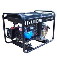 Máy phát điện chạy dầu 4Kva – 4.6Kva Hyundai DHY50CLE – Máy trần, đề điện