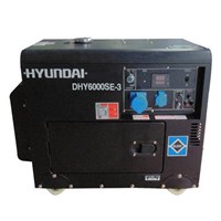 Máy phát điện Diesel 3 pha HYUNDAI DHY 6000SE-3