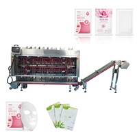 MÁY CHIẾT VÀ HÀN TÚI MẶT NẠ MỸ PHẨM 06 ĐẦU TỰ ĐỘNG YS-06