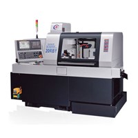  MÁY TIỆN CNC ĐẦU TRƯỢT KIỂU THỤY SĨ JSL-20RBY