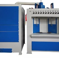 Máy phun cát dạng bàn quay, mâm xoay, trạm xoay tự động