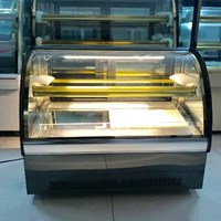 TỦ TRƯNG BÀY BÁNH LẠNH ĐỂ BÀN, KÍNH CONG WS-103S3 