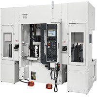 Máy tiện CNC hai trục chính có tải TT2600CMGA 10