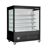 Tủ mát siêu thị 1m8 Berjaya BS-OS 6SC-2B (màu đen)