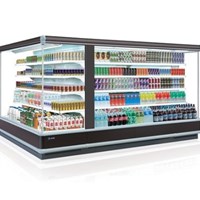 Tủ Mát Trưng Bày Thực Phẩm Loại Góc Chéo OPO SMM4D2-CR