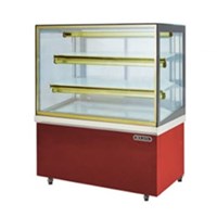 Tủ trưng bày bánh kính vuông RCS12GM13-2FB (Quạt gió) 