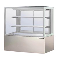 Tủ trưng bày bánh kính vuông 770 lít Berjaya RCS18SS-2 (Quạt gió)