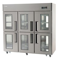 Tủ mát cửa kính 6 cánh Unique UDS-65RIE-2D