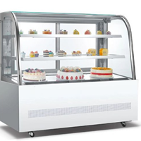 Tủ bánh kính cong 1m2 Turbo Chef TCG12C-3