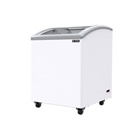 Tủ đông cửa kính cong lùa Sanden Intercool SNC-0155 