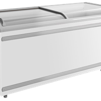 Tủ đông nằm cửa kính cong lùa Sanden Intercool SNC-0953