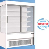 Tủ mát siêu thị cửa kính Sanden Intercool SSD-1212 (Inverter)