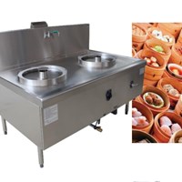 BẾP HẤP DIMSUM 2 NỒI DÙNG GAS SOPPAS FGSD02