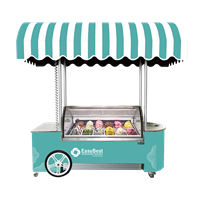 Xe đẩy tủ trưng bày kem Easybest ICE CART sunny16