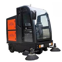 Xe quét rác công nghiệp ngồi lái Kumisai KMS-S13