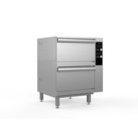 Tủ nấu cơm công nghiệp 2 tầng dùng gas cho 100 người ăn Prime PMRCPE-100P/N