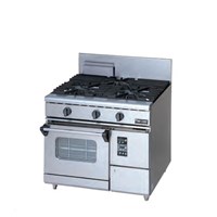 Bếp Âu 3 họng dùng gas kèm lò nướng đối lưu Maruzen RGR-0973XD