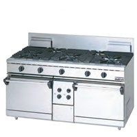Bếp Âu 3 họng kèm lò nướng dùng gas Maruzen RGR-1573D