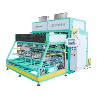 Máy cân đóng gói hút chân không 6 cạnh LZB-1200-R40