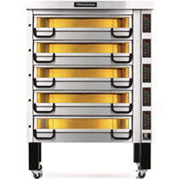 Lò nướng bánh pizza điện dạng mô-đun 5 tầng PizzaMaster PM 745ED