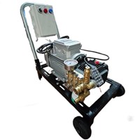 Máy rửa xe khung trần Jetman 3.5kw áp 2200psi đầu bơm tự ngắt