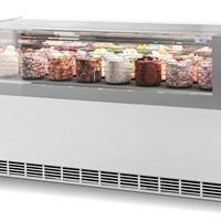 Tủ trưng bày Gelato Pastry Chocolate ISA Oneshow 170 L 1705 x D 740 x H 960