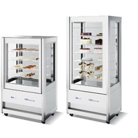Tủ trưng bày Gelato Pastry Chocolate ISA Cristal Tower 93 LH (L 930 x D 745 x H 1611)