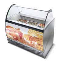 Tủ trưng bày và bảo quản kem ISA Isetta  (L910 x D1320 x H1380)