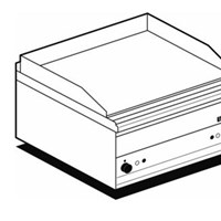Bếp rán điện 1/2 mặt nhẵn + 1/2 mặt rãnh Lotus FTLR-2EM
