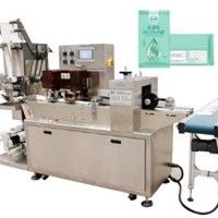 Máy đóng khăn ướt đóng 1 khăn/túi