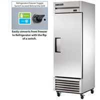 Tủ đông Flex Temp cửa xoay rắn Reach-In TRUE T-23F-FLX-HC