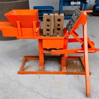 Máy ép gạch đất sét thủ công DB102