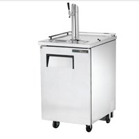 Tủ làm lạnh bia 1 vòi rót bằng thép không gỉ TRUE TDD-1-S-HC