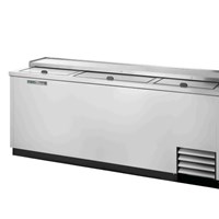 Tủ làm mát chai ngang bằng thép không gỉ có nắp trượt chắc chắn TRUE TD-80-30-S-HC