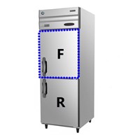 Tủ đông mát 2 cánh Hoshizaki HRFE-77B