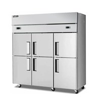 Tủ đông mát 6 cánh inox Fuji Air FFR65-6S