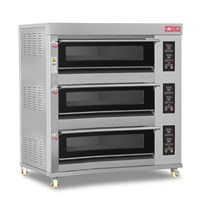 Lò nướng 3 tầng 6 khay dùng điện điều khiển điện tử Hongling XYF-3KA-NM