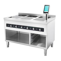 Bếp điện từ 6 họng nấu tự động Lestov LT-B300VI-E235