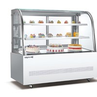 Tủ trưng bày bánh kính cong Meichu MK-15