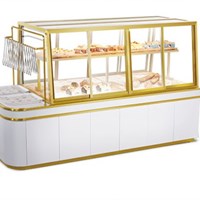 Tủ trưng bày bánh mì kính vuông Meichu MBG-C