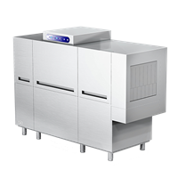 Máy rửa chén băng tải bên phải 3800 đĩa mỗi giờ ATA ATR3800ED
